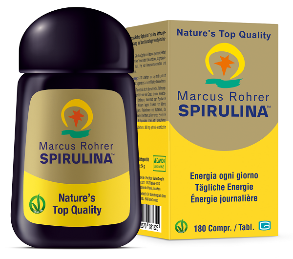 SPIRULINA MARCUS ROHRER 180 COMPRESSE - lepimpinelle.it