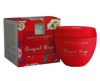 NATUR UNIQUE CREMA CORPO BOUQUET ROUGE 200 ML - lepimpinelle.it