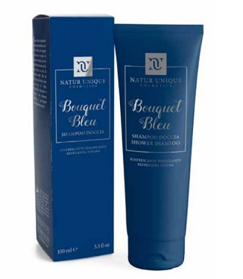 NATUR UNIQUE SHAMPOO DOCCIA BLEU 250 ML - lepimpinelle.it