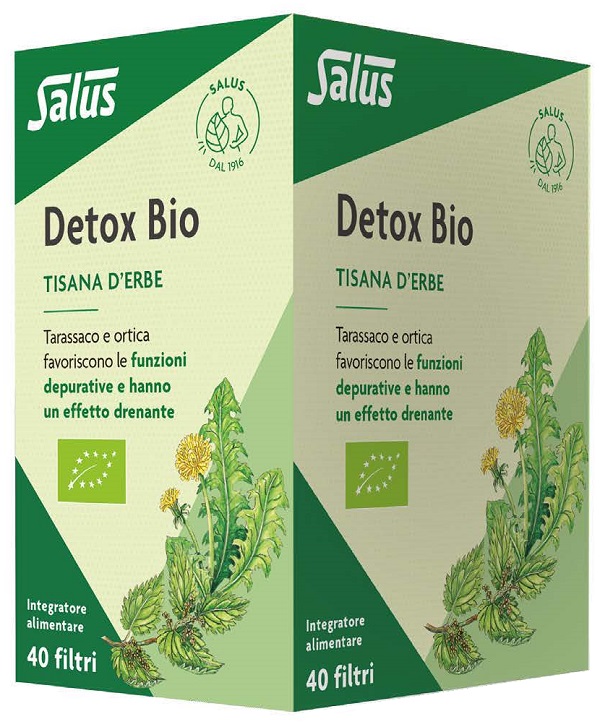 DETOX BIO TISANA 40 FILTRI 72 G - lepimpinelle.it