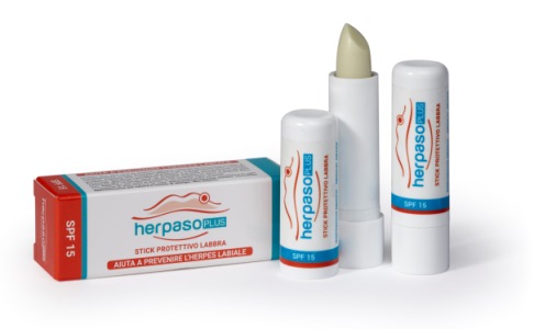 HERPASO PLUS SPF15 STICK PROTETTIVO LABBRA - lepimpinelle.it