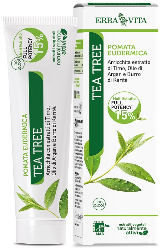 POMATA EUDERMICA TEA TREE 50 ML - lepimpinelle.it