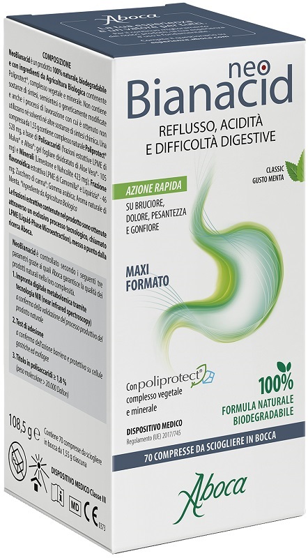 NEOBIANACID 70 COMPRESSE MASTICABILI - lepimpinelle.it