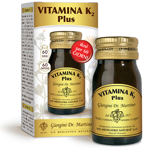 VITAMINA K2 PLUS 60 PASTIGLIE - lepimpinelle.it