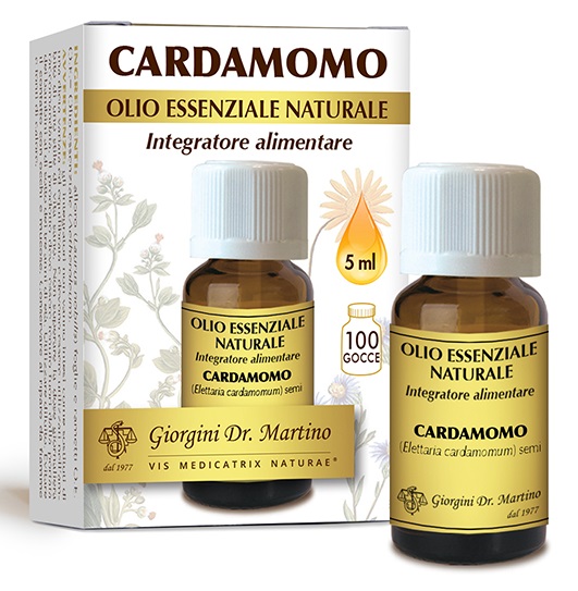 CARDAMOMO OLIO ESSENZIALE NATURALE 5 ML - lepimpinelle.it