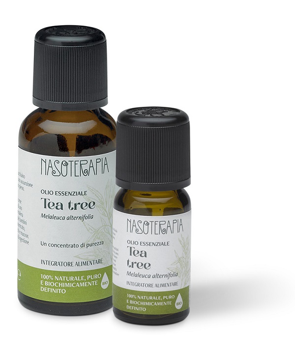 NASOTERAPIA TEA TREE BIO FOGLIE OLIO ESSENZIALE 10 ML - lepimpinelle.it