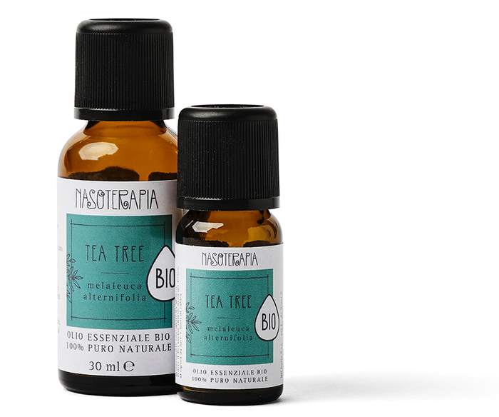 NASOTERAPIA TEA TRE BIO MELALEUCA ALTERNIFOLIA FOGLIE OLIO ESSENZIALE 30 ML - lepimpinelle.it