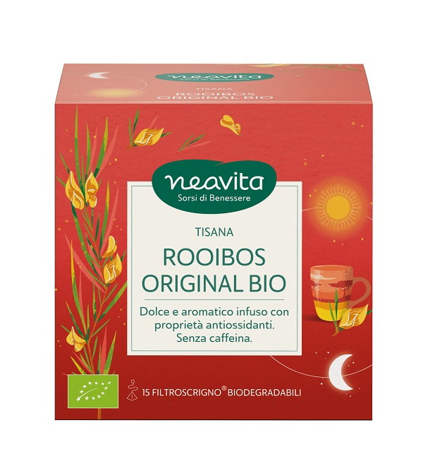 NEAVITA FILTROSCRIGNO ROOIBOS ORIGINAL BIO 15 FILTRI - lepimpinelle.it