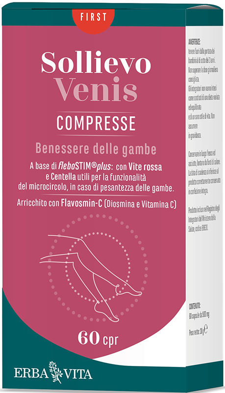 SOLLIEVO VENIS 60 COMPRESSE - lepimpinelle.it