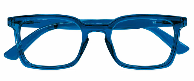OCCHIALE DA LETTURA PREMONTATO TWINS SILVER PRIMITIVO BLU +1,50 DIOTTRIE 1 PAIO - lepimpinelle.it