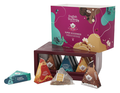 ENGLISH TEA SHOP BOX SUPERGOOD BIO 12 PIRAMIDI - lepimpinelle.it
