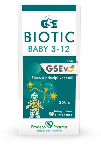 GSE BIOTIC BABY 3-12 250 ML - lepimpinelle.it