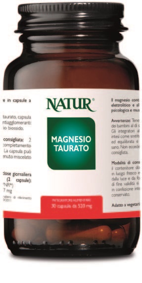MAGNESIO TAURATO 30 CAPSULE - lepimpinelle.it