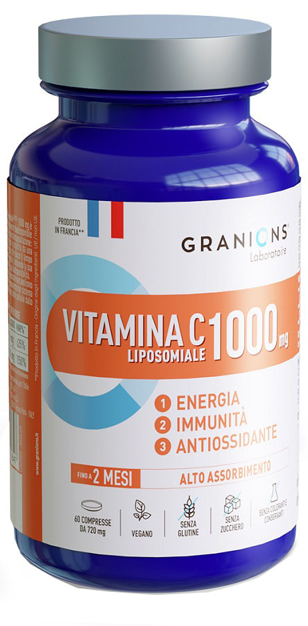 GRANIONS VITAMINA C LIPOSOMIALE 1000MG 60 COMPRESSE - lepimpinelle.it