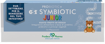 PROBIOTIC+ GSE SYMBIOTIC JUNIOR FRUTTI DI BOSCO 14 FLACONCINI - lepimpinelle.it