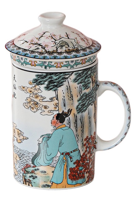 OLD CHINA INFUSIERA PORCELLANA ORIZZONTE - lepimpinelle.it