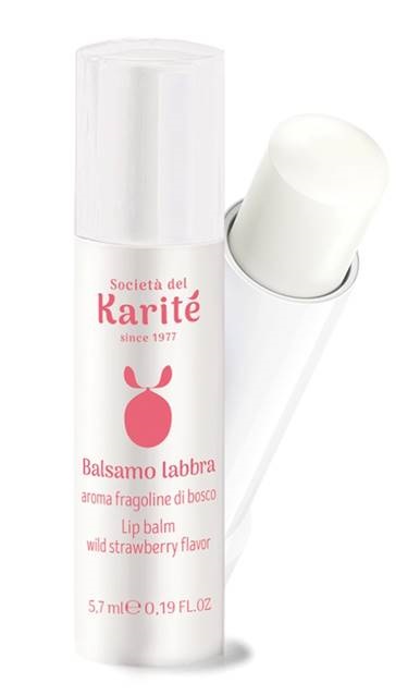 KARITE' 100 FRUTTI DI BOSCO BALSAMO LABBRA AROMA FRAGOLINA DI BOSCO 5,7 ML - lepimpinelle.it