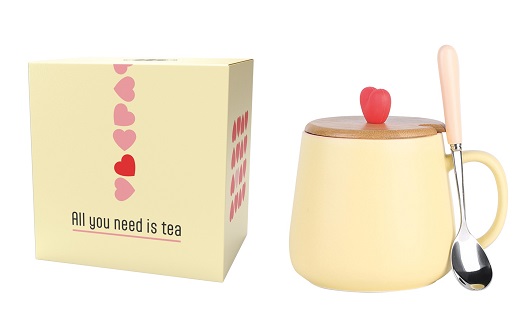 HIMALAYA ALL YOU NEED IS TEA HANDY MUG GIALLA - lepimpinelle.it