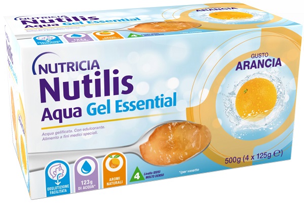 NUTILIS AQUA GEL ARANCIA 4 PEZZI DA 125 G - lepimpinelle.it