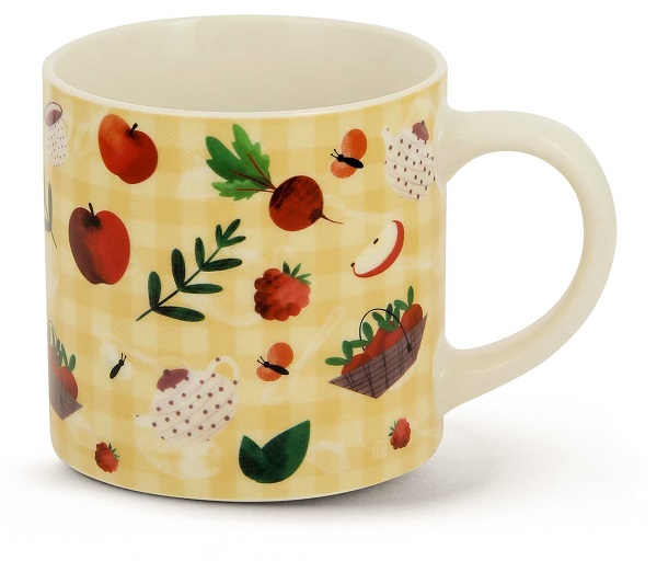 NEAVITA MUG HAPPY FRUITS GIALLA - lepimpinelle.it