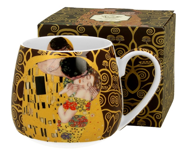 THESYS PHARMA MUG TONDO GUSTAV KLIMT IL BACIO 430 ML - lepimpinelle.it