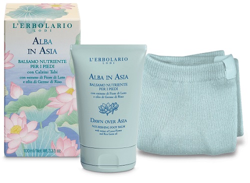 ALBA IN ASIA BALSAMO NUTRIENTE PER I PIEDI CON CALZINI TABI 100 ML - lepimpinelle.it