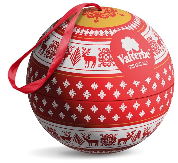 VALVERBE TISANE BIO PALLINA NATALE LIMITED EDITION 20 FILTRI - lepimpinelle.it