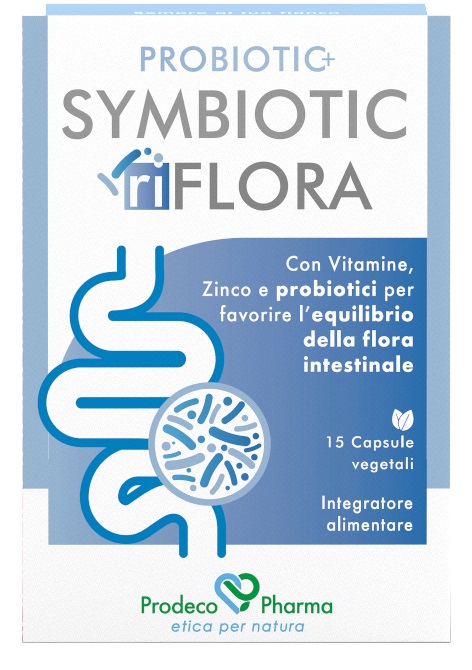 PROBIOTIC+ SYMBIOTIC RIFLORA 15 CAPSULE - lepimpinelle.it