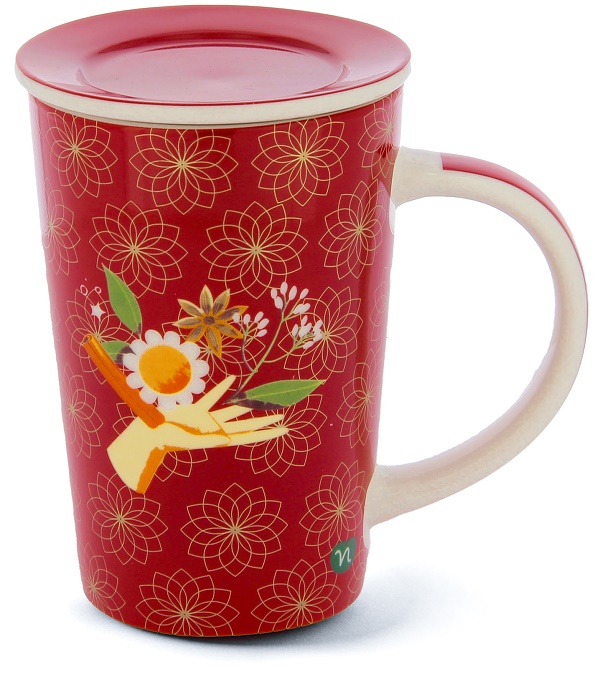 NEAVITA INFUSIERA MINDFULTEA ROSSA 380 ML - lepimpinelle.it