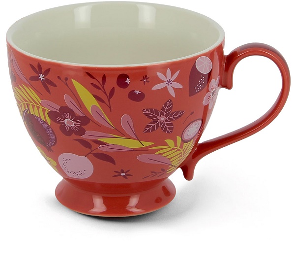 NEAVITA MUG ROSA TISANA TIME COLLECTION 400 ML - lepimpinelle.it