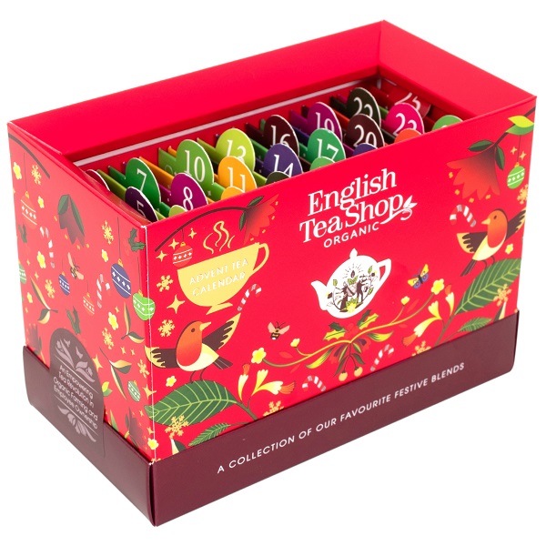 ADVENT TEA CALENDAR MINI TISANE ASSORTITE 24 FILTRI - lepimpinelle.it